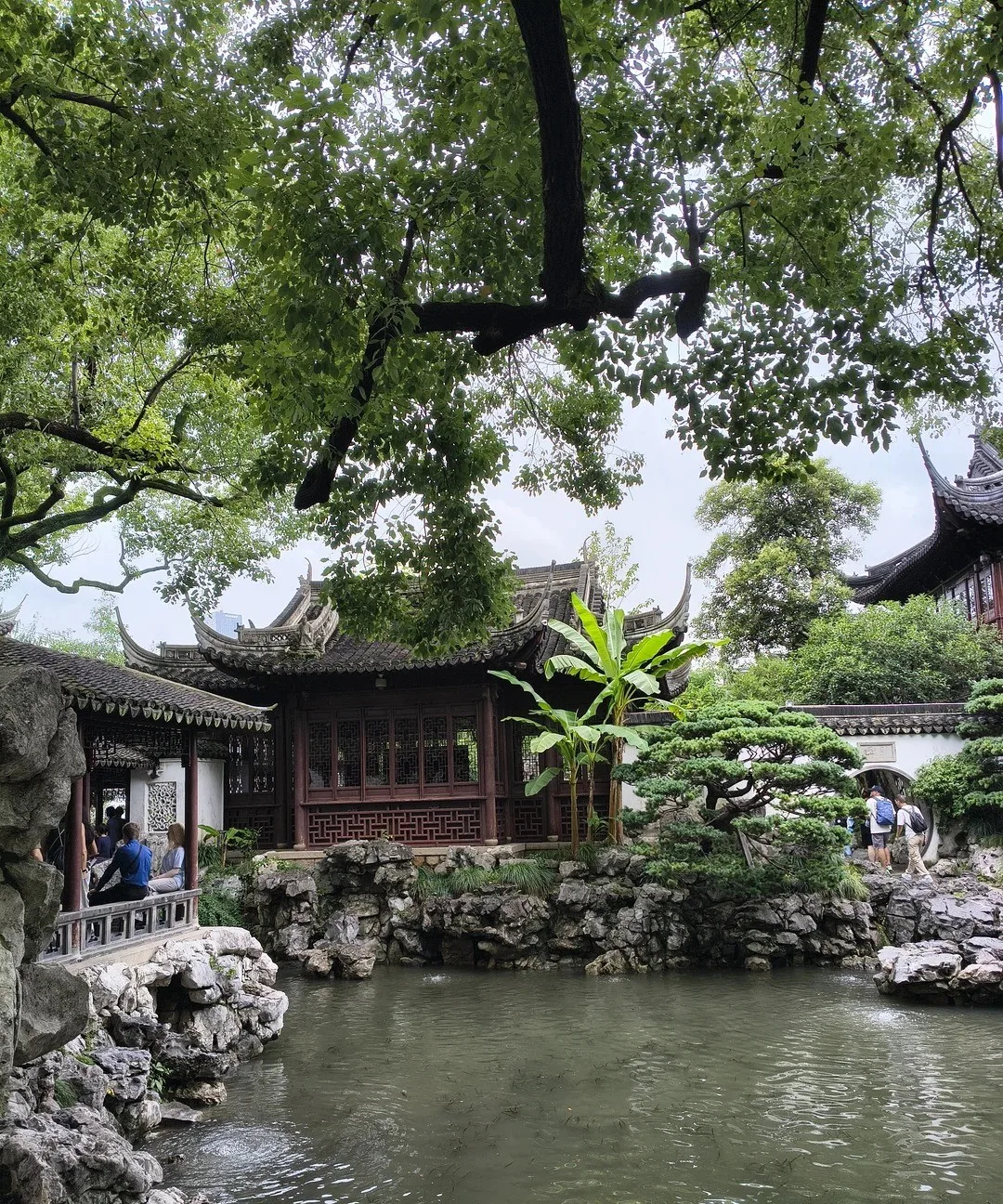 The Point Spring Hall and the waterside pavilion