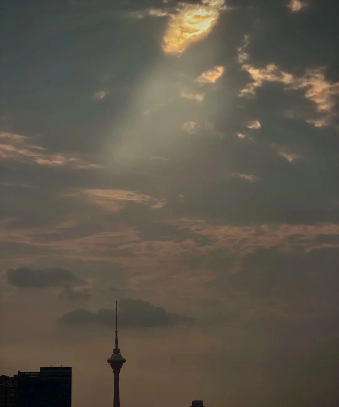 The TV Tower light show