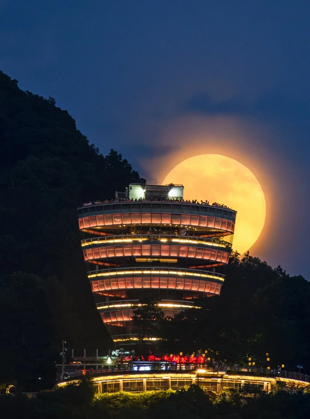 重庆南山一棵树：把两江四岸的夜景一次看够