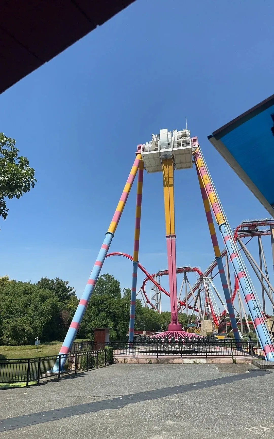 The double-loop coaster and its helix