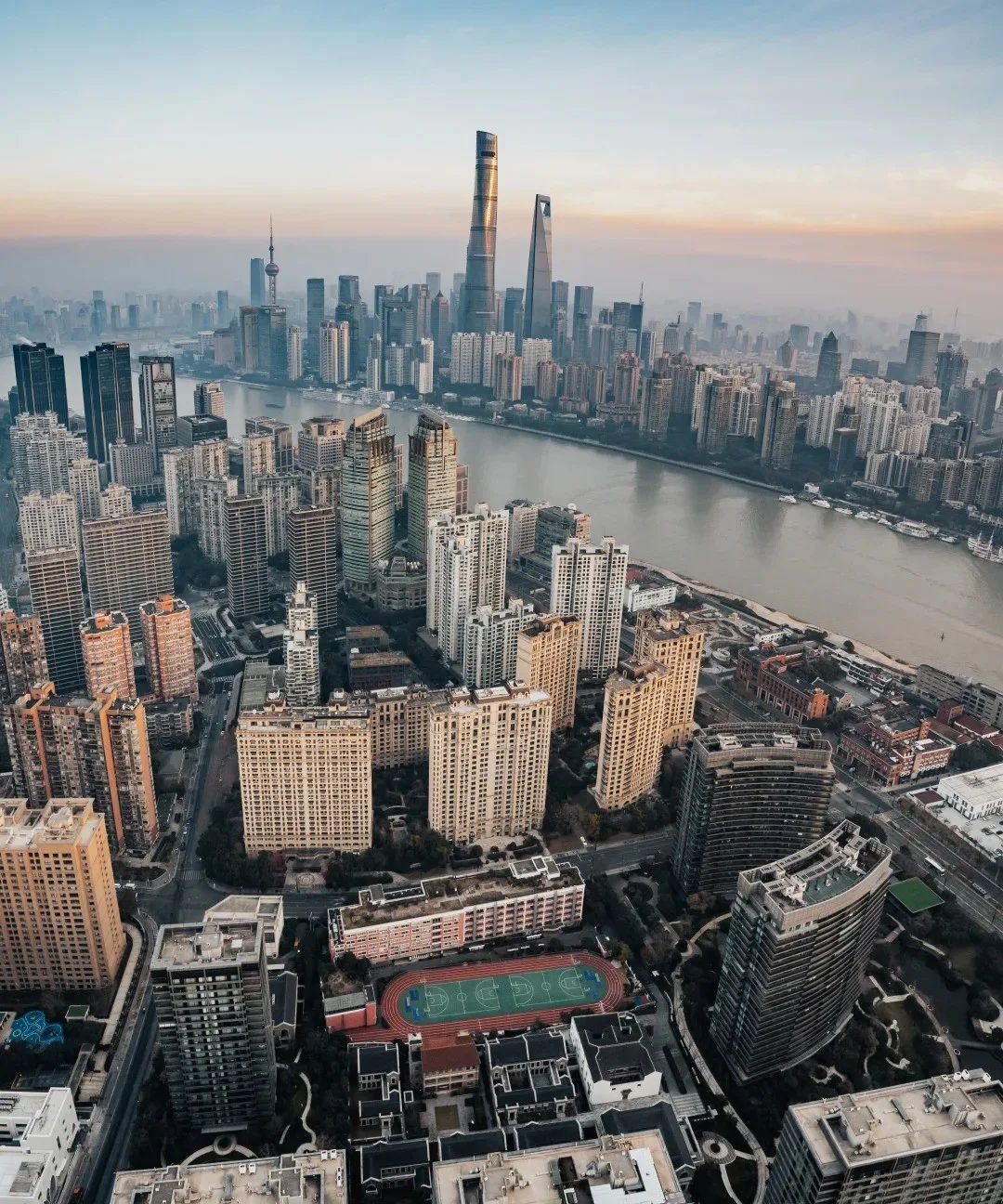 The Top of Shanghai observatory on floor 118